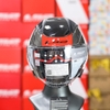 Mũ 3/4 LS2 OF600 2 Kính Trắng Đỏ Bóng ECE 22.06