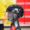 Nón Thể Thao Falcon F06 Đen Bóng Có Kính Che