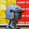 Mũ 3/4 Royal M139 Lux Mái Che Kính Âm Xi Măng Bóng