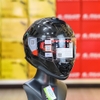 Combo Mũ LS2 FF800 EVO 2 Kính Xám Xước Bóng Kèm Đuôi Gió