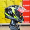 Mũ Fullface 2 Kính LS2 FF818 Storm III Dynamo Đen Vàng Neon 2026