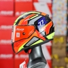 Mũ Fullface LS2 FF353 Rapid II Hyper Speed Đỏ Cam
