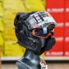 Mũ Lật Hàm LS2 FF901 HPFC Đen Bóng