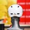 Nón Thể Thao Falcon F06 Trắng Bóng Có Kính Che