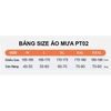 Áo Mưa Bộ PT02 Đen Chống Thấm Nước - Thích Hợp Cả Nam Và Nữ