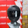 Combo Mũ Fullface 2 Kính EGO E81 Đen Nhám Kính Đen Và Đuôi Gió Pista