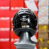 Combo Mũ Fullface LS2 FF353 Đen Bóng Kèm Kính Đen, Đuôi Gió Và Tem Decal HJC Monster