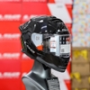 Combo Mũ Fullface LS2 FF800 Đen Bóng Kèm Đuôi Gió ECE 2206