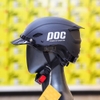 Combo Mũ POC P01 V2 Đen Nhám Mái Che Nam Châm Đen