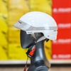Mũ 1/2 Falcon F11 Latte Bóng Chính Hãng