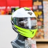 Mũ Lật Hàm Yohe 983 Trắng Vàng Neon