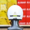 Mũ 3/4 Royal M139 Lux Mái Che Kính Âm Trắng Bóng