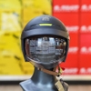 Mũ 3/4 Royal M139 Lux Mái Che Kính Âm Đen Nhám