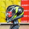 Mũ Fullface 2 Kính LS2 FF818 Storm III Dynamo Đen Vàng Neon 2026