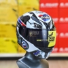 Combo Mũ Lật Hàm EGO E9 2 Kính Đen Bóng Tem Decal BMW 2025