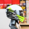 Mũ Lật Hàm Yohe 983 Trắng Vàng Neon