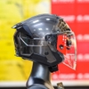 Mũ 3/4 2 Kính LS2 OF618 Verso II Xám Xước Asian Fit