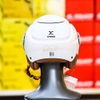 Mũ 3/4 2 Kính Xpeed ACRO 20 Trắng Bóng Cao Cấp