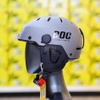 Mũ POC P05 V2 Xám Nhám Kèm Ốp Tai Thời Trang, Cá Tính