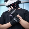 Găng Tay Ngắn Ngón JC-409H Màu Đen Có Gù Carbon