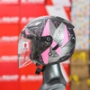 Mũ 3/4 1 Kính KYT Hellcat Praphic Pink Chính Hãng