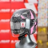 Mũ 3/4 1 Kính KYT Hellcat Praphic Pink Chính Hãng