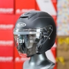 Mũ 3/4 2 Kính HJC I31 Đen Nhám Chuẩn ECE 2206