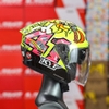 Mũ 3/4 2 Kính KYT NFJ Espargaro Misano Chính Hãng