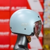 Mũ 3/4 Royal M139 Kính Âm Xanh Dương Nhám