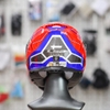 Mũ Fullface 2 Kính LS2 FF800 Faster Xanh Đỏ Bóng ECE 2206