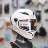 Mũ Fullface EGO E7 Trắng Bóng Form Nhỏ Gọn Kiểu Dáng Thể Thao