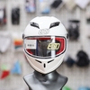 Mũ Fullface EGO E7 Trắng Bóng Form Nhỏ Gọn Kiểu Dáng Thể Thao