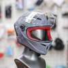 Mũ Fullface EGO E7 Xi Măng Bóng Form Nhỏ Gọn Kiểu Dáng Thể Thao