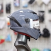 Mũ Fullface EGO E7 Xi Măng Bóng Form Nhỏ Gọn Kiểu Dáng Thể Thao