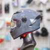 Mũ Fullface EGO E7 Xi Măng Bóng Form Nhỏ Gọn Kiểu Dáng Thể Thao