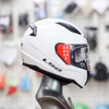 Mũ Fullface LS2 FF353 Rapid II Trắng Bóng Chuẩn ECE 2206