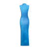 Highneck TieDye Effect Body Dress
