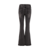 Medium Wash Flared Denim Pants