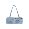 Recycled Denim Baguette Bag