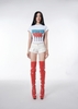 BanhBeo White Baby Tee
