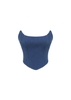 Denim Corset Top