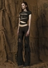 Mother Cut Out Mesh Top
