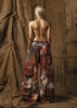 Mother Painted Pattern Cargo Jeans