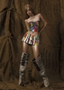 Mother Greed Painted Pattern Mini Skirt