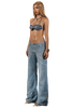 POP Infinity Denim Bra Top