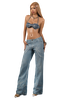 POP Infinity Denim Bra Top