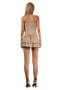 POP Striped Metal Clasps Corset