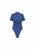 Short Sleeve High-Cut BodySuit