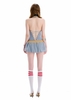 SG.S Halter Neck Bubble Mini Dress