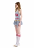 SG.S Halter Neck Bubble Mini Dress